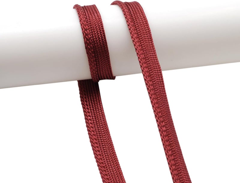 YRCLASYTRIM 0.35inch,(55Yards) Sewing Piping Trim,Shining Polyesterter Cord Trim,for Sewing Clothing,Hometextile, Decoration DIY Crafts Edge Piping Embellishments,30Colour (Karanda Red) - Image 1